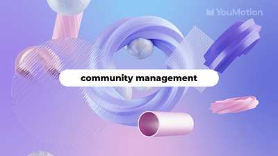 Influencer Marketing Animation 3d agency alpha animation brand creative design event gradient influencer marketing media motion pastel planning promo smooth social visual youmotion