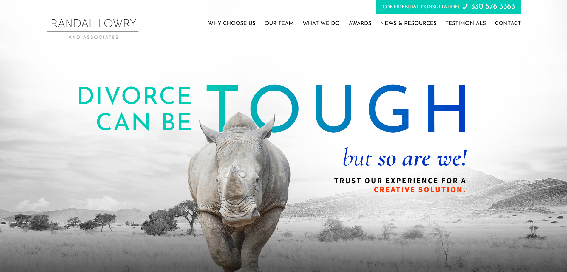 Randal Lowry & Associates Web Design