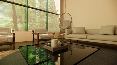 Comfort Room 3d graphic design