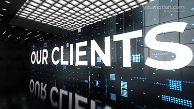 Digital Network Reveal 3d alpha animation blue cyber design digital futuristic grid intro light logo motion network promo reveal seamless social tech youmotion