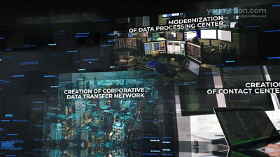 Data Network Presentation 3d alpha animation business corporate data design digital grid modernization motion network presentation seamless showcase system tech upgrade visual youmotion