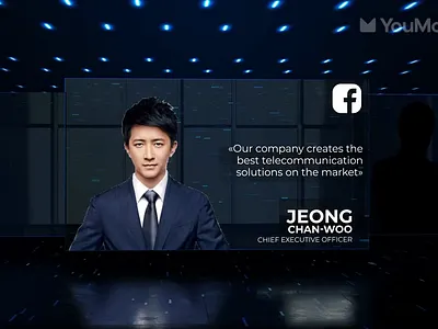 CEO Profile Animation 3d alpha animation business ceo company corporate design digital intro light motion presentation professional profile promo smooth team tech youmotion