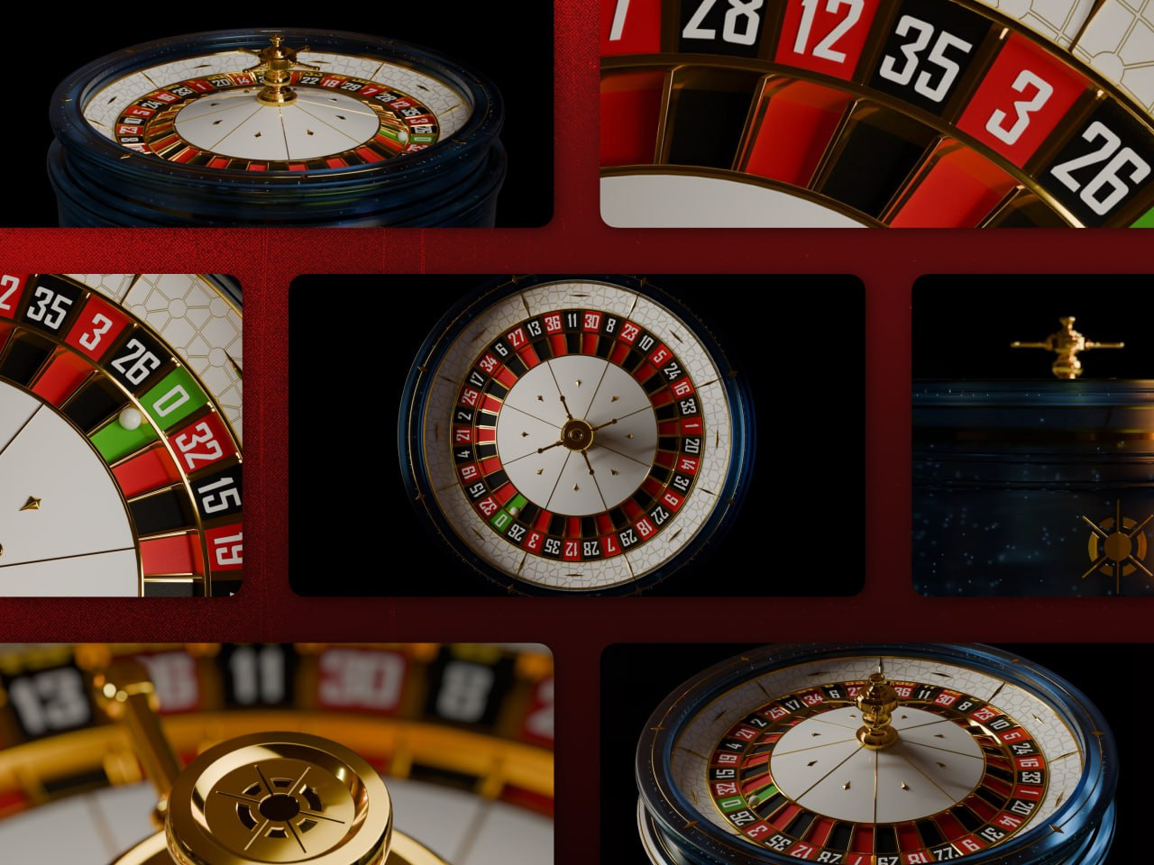 Premium 3D Roulette Wheel — iGaming Casino Ready Asset 🎰 🎲 ♠ 3d render betting blackjack casino crypto casino gambling gameasset igaming online casino poker productrender roulette slot machines slots sport betting