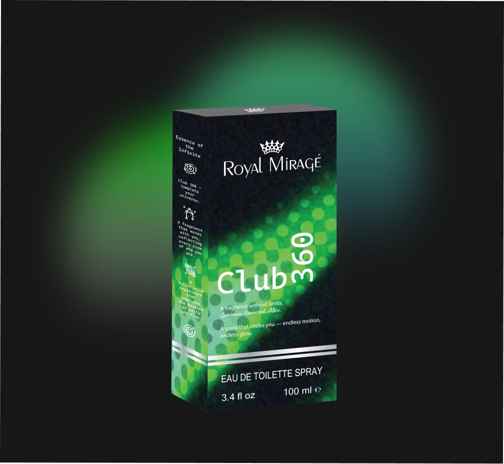 Club 360: Green Glow — The Infinite Pulse art box branding design graphic design illustration packaging