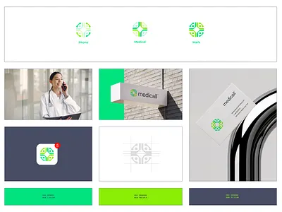 Medicall Logomark clinic health hospital icon logo logoinspiration mark medical