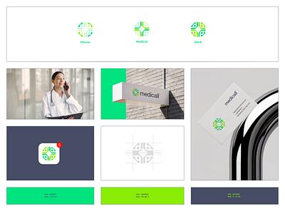 Medicall Logomark clinic health hospital icon logo logoinspiration mark medical