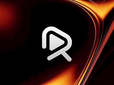 Letter R - Play Button Logo for Short Form Reel Video Platform ai logo maker app logo branding creative logo design film logo geometric letter r logo logo trends logotype modern logo movie music logo play icon play logo recording logo reel logo showreel video editing