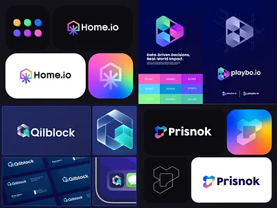 unused modern abstract/letter logo design collection blockchain logo brand identity branding corporate logo crypto logo design letter p logo letter q logo logo logo design logo designer logotype modern logo play logo real estate logo startup logo technology usa logo designer visual identity design web3 logo