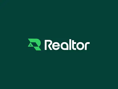 Realtor logo branding custom logo icon identity logo logo mark r logo realestate