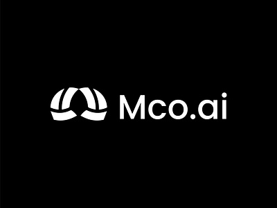 M Letter Logo - Mco.ai abstract logo branding graphic design icon logo logo design logo maker logotype m letter logo m logo mark mco.ai modern logo saas sports symbol unique logo web3