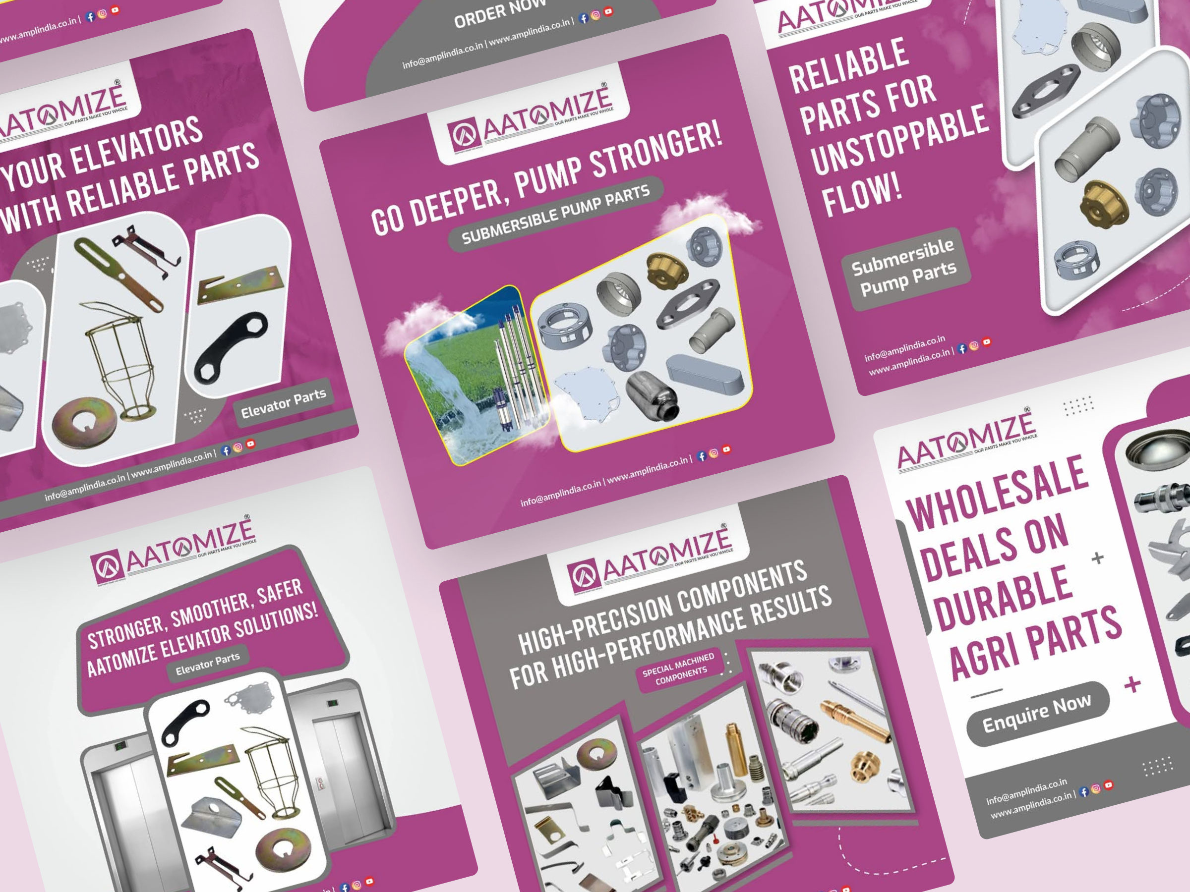 Example of Social Media Design & Marketing Material