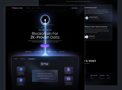 AI & Web3 & Blockchain Data Platform ai ai aiassistant landing page ai chatbot ai data ai interface ai landing page ai platform ai startup ai website data platform futuristic landing page futuristic website product design smart contract web design