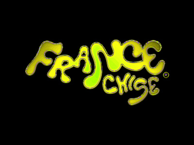 France Chise art branding chrome colorful cool custom logotype customlettering futuristic gold gradient graphics handlettering logo streetwear logotype streetwear trendy tshirt y2k y2k logo y2k star
