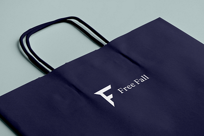 Let's talk about your brand projects: Free Fall branding graphic design logo