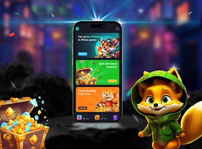 Casino - Mobile Version app banner blockchain casino casino games crypto crypto casino gambling game game design gaming gems igaming mobile app mobile casino online casino responsive web3