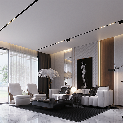 Luxury Reception 3d 3dsmax architecture design interior design luxury photoshop