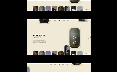 Tarot Online Gallery Concept animation card figma framer gallery gamification interaction landing page museum tarot transition ui design website design