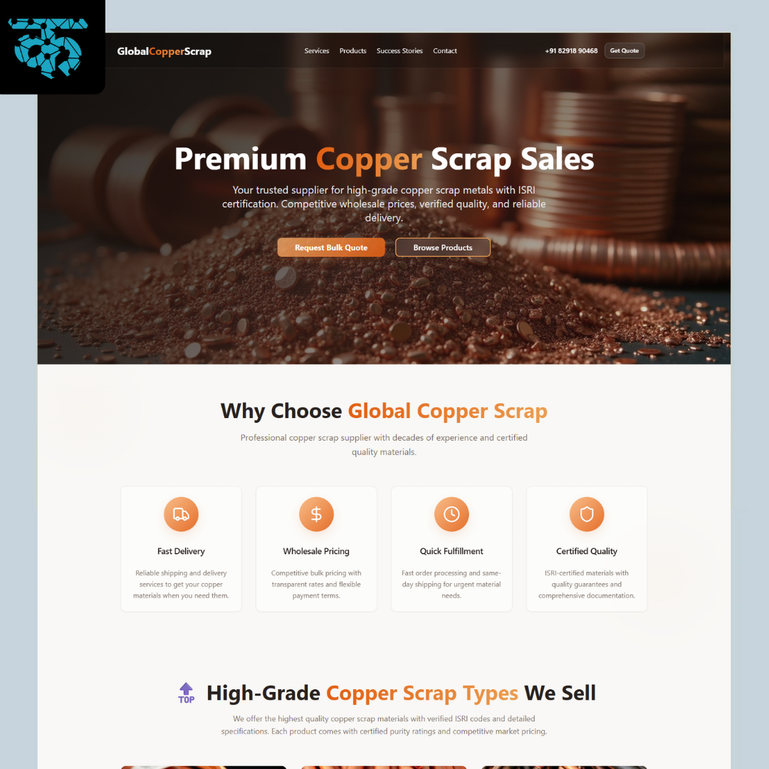 Example of Landing Page Design