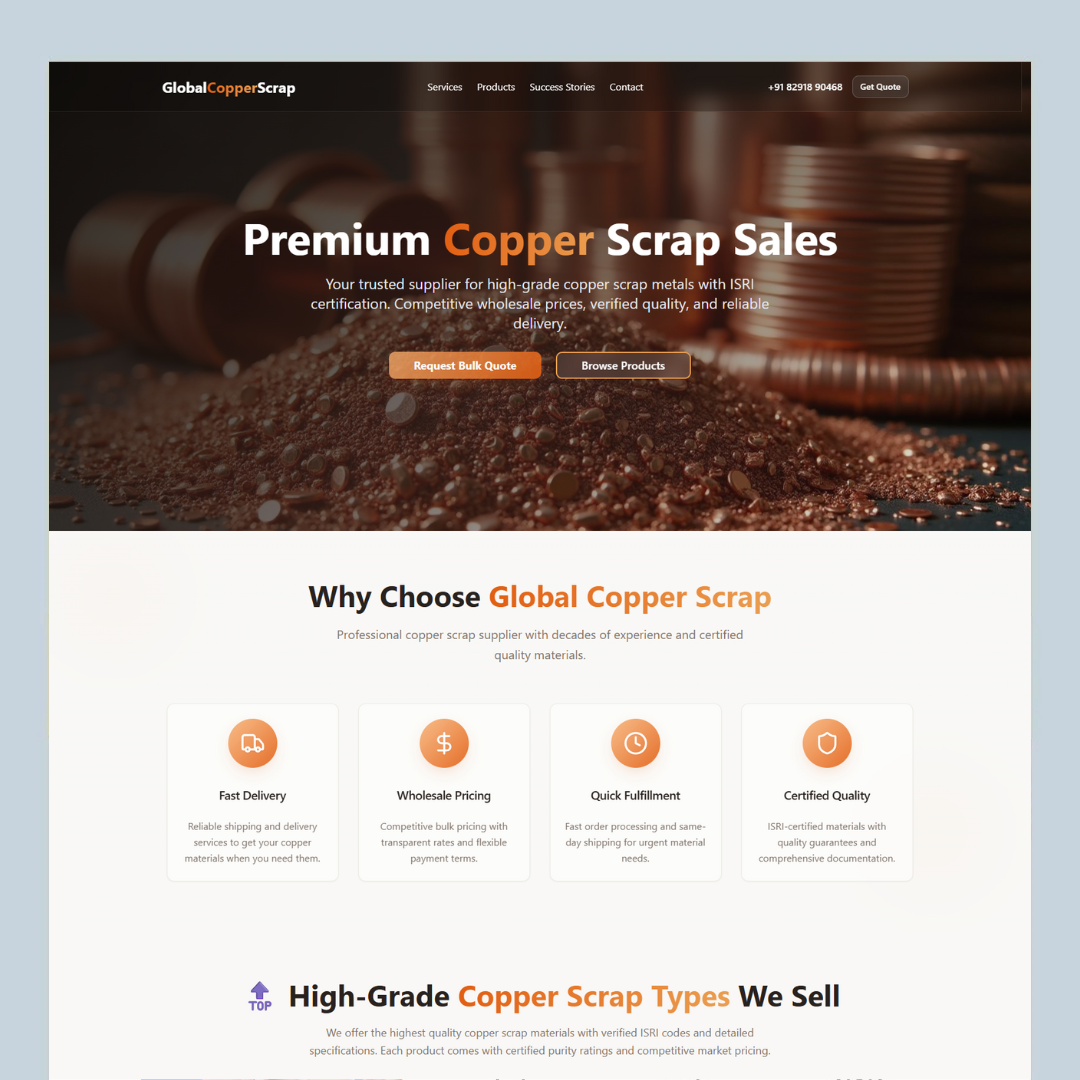Example of Landing Page Design