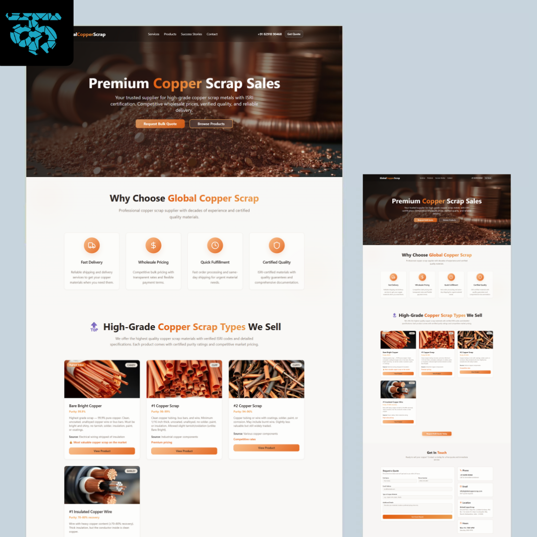 Example of Landing Page Design