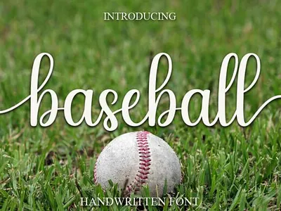 Baseball Font calligraphy fonts cursive fonts design fonts doodle fonts edgy fonts ui