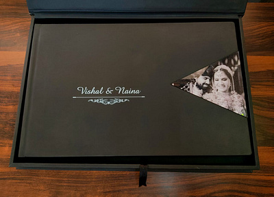Luxury in Every Detail – The Premium Matte Black Album album branding creativeweddingalbum design graphic design illustration photography rdimagination