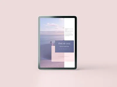 Modern Concept Tablet Screen Mockup display mockup modern screen tech