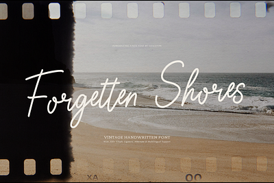 Forgotten Shores | Vintage Handwritten branding