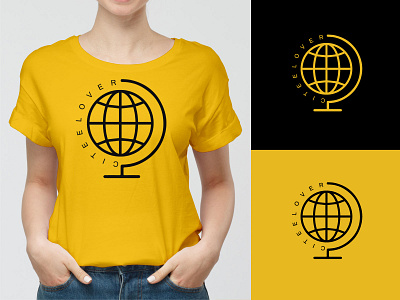 Globe Logo | Earth Logo | T-Shirt Logo | Ball Logo | Minimal earth logo globe logo minimal tshirt logo