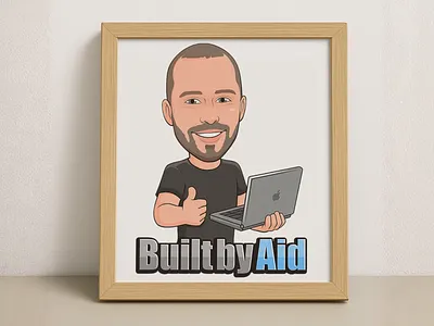 Custom Cartoon Portrait | Cartoon Portrait Logo Design 2d brand logo branding cartoon cartoon logo cartoon portrait dribbble artist happy illustration logo logo design man person portrait