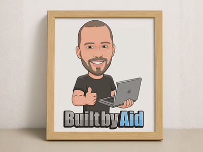 Custom Cartoon Portrait | Cartoon Portrait Logo Design 2d brand logo branding cartoon cartoon logo cartoon portrait dribbble artist happy illustration logo logo design man person portrait