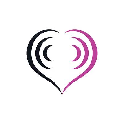 Special Heart Sound Wave Logo for sale app buy cardiovascular devices dubbing production entertainment for sale graphic design heart hospital logo medical premade purchase ready made scanning software sound special wave