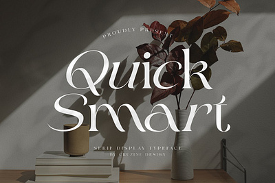 Quick Smart Modern Serif branding font classy font display font elegant font fancy font fashion font ligature font logo font luxury font modern font modern serif quick smart modern serif retro font retro typeface retro typography serif font stylish font