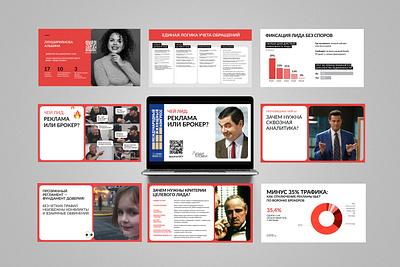 Presentation template / Презентация broker indesign layout power point ppt presentation real estate template брокеры верстка недвижимость презентация шаблон