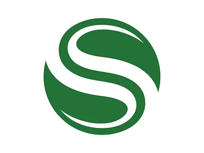 Elegant Letter S Leaf or Leaves Logo for sale buy elegant farm food for sale graphic design growth healthcare leaf leaves letter s logo orchard organics premade profit purchase ready made vegan vitamin