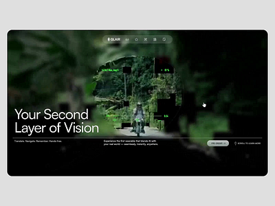 Website Design for AI Smart Glasses ai ai platform ai product design artificial intelligence ecommerce futuristic design glasses innovation landing page landing page design motion design product landing page saas shopify shopify store smart glass smart glasses tech brand virtual reality glasses vr