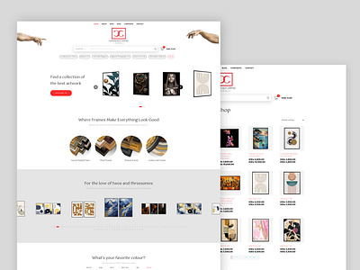 Art & Frame eCommerce Website | Canvas Guy artwebsite branding creativewebsite customwordpress design frameshop graphic design onlinestore responsivedesign seooptimized ui uiuxdesign webdesign website woocommerce wordpress