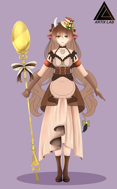 2d vtuber #art #artixlab 3d animation art artixlab branding commission open graphic design logo motion graphics ui viral vrchat vtuber