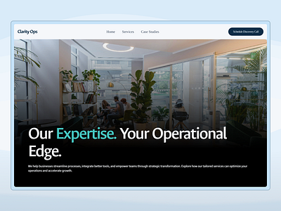 Clarity Ops – Consultation Firm Template seo