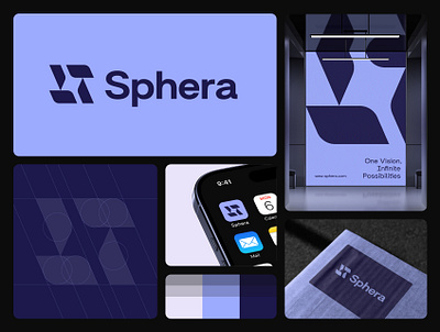Sphera logo brand identity branding graphic design identity logo logo design logo mark logodesign logotype minimalist logo modern logo s s logo symbol tech technology logo vector