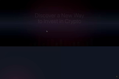 Crypto project - Discover a new way to invest crypto crypto dark dark red ui invest investment red