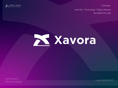 Xavora brand logo digital agency logo iconic logo letter x logo logo logo design logo designer logo digital logo modern logo perfect logoconcept logomark logos logotech logotype logounique loogit tech logo x letter icon mark logo x letter logo