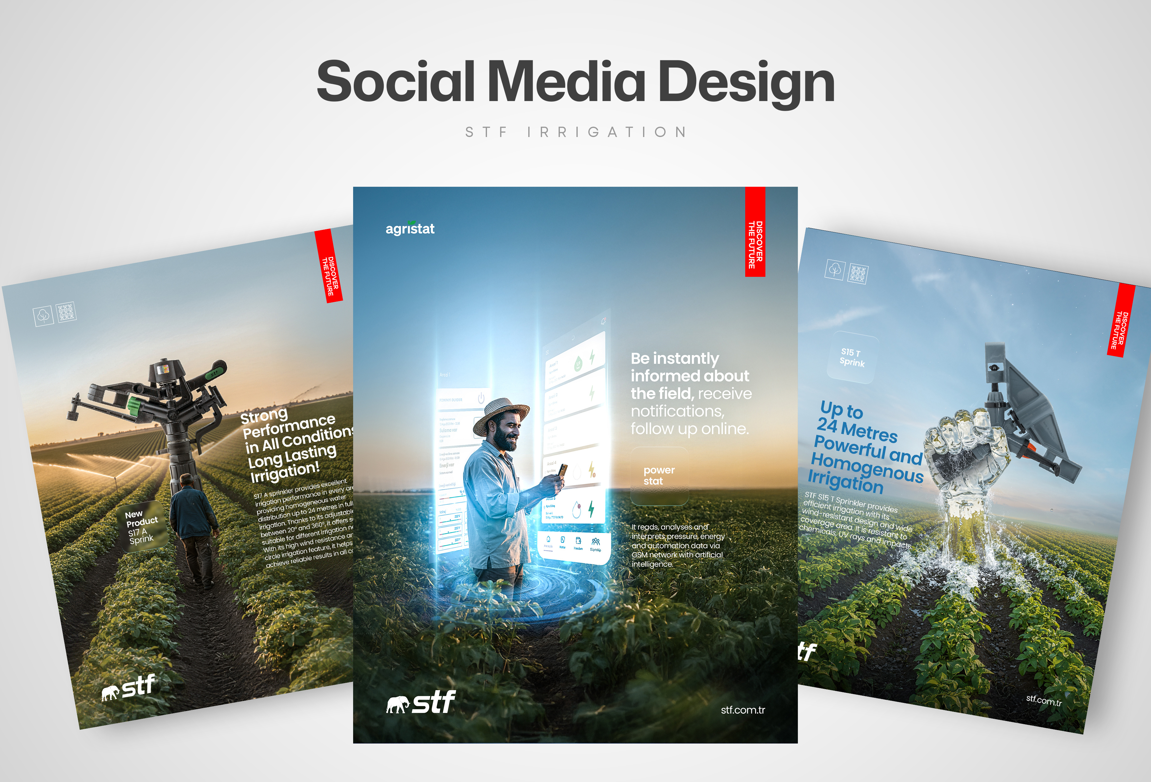 Smart Agricultural Design Series | Social Media Visuals stfirrigation