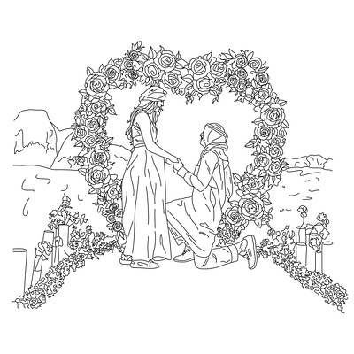 ✨Minimalist Couple Wedding Line Art✨ abstract line art canada continuous line art custom line art fine line art gift idea hand made illustration illustration art line art line drawing mamury one line art cat outline pet reels tattoo unique gift usa victor line art