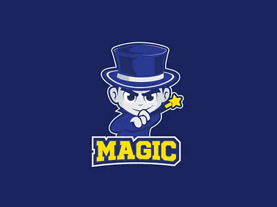 Magic - Logo Design 2d branding design dribbble dribbble best shot graphic design illustration logo magic magic character magic logo mongolia vector