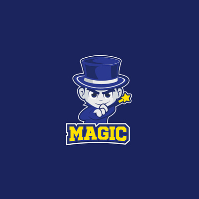 Magic - Logo Design 2d branding design dribbble dribbble best shot graphic design illustration logo magic magic character magic logo mongolia vector