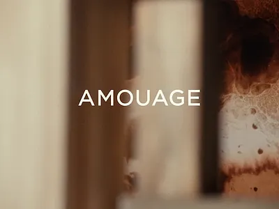Re-Scoring: Amouage Opus XVI Timber amouge animation branding graphic design logo motion graphics sound design sound identity