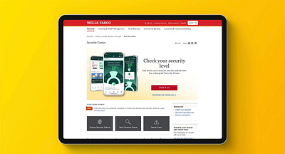 Wells Fargo Brand Identity Modernization and Enhancements interaction design irise sketch ux design