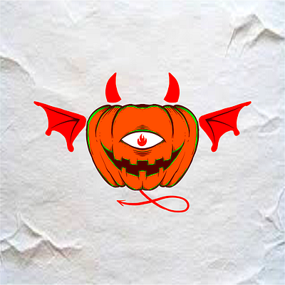 18 branding classic design devil dribbble graphic design halloween illustration logo pumpkin