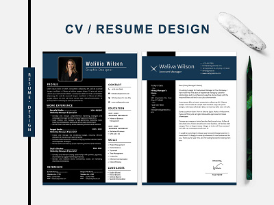 C.V / Resume Design Template c.v c.v template resume resume design resume pages resume template